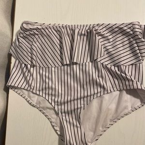 Kortni Jeane Peplum High Waist Bottoms